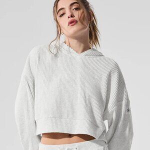 Alo Yoga Muse Hoodie - Heather Grey (S)